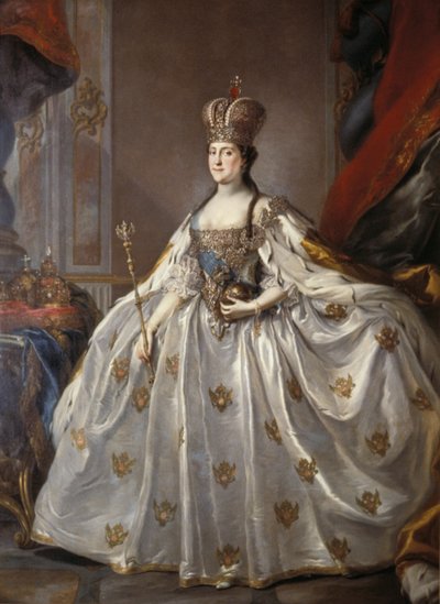 Portrait of Catherine the Great by Unknown